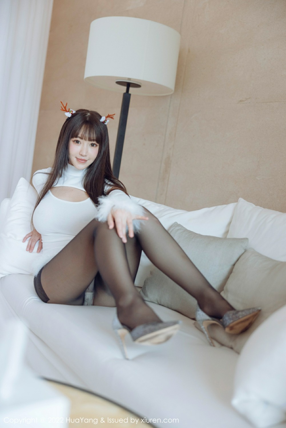 [HuaYang花漾写真] 2022.01.12 VOL.480 朱可儿Flora 诱人黑丝