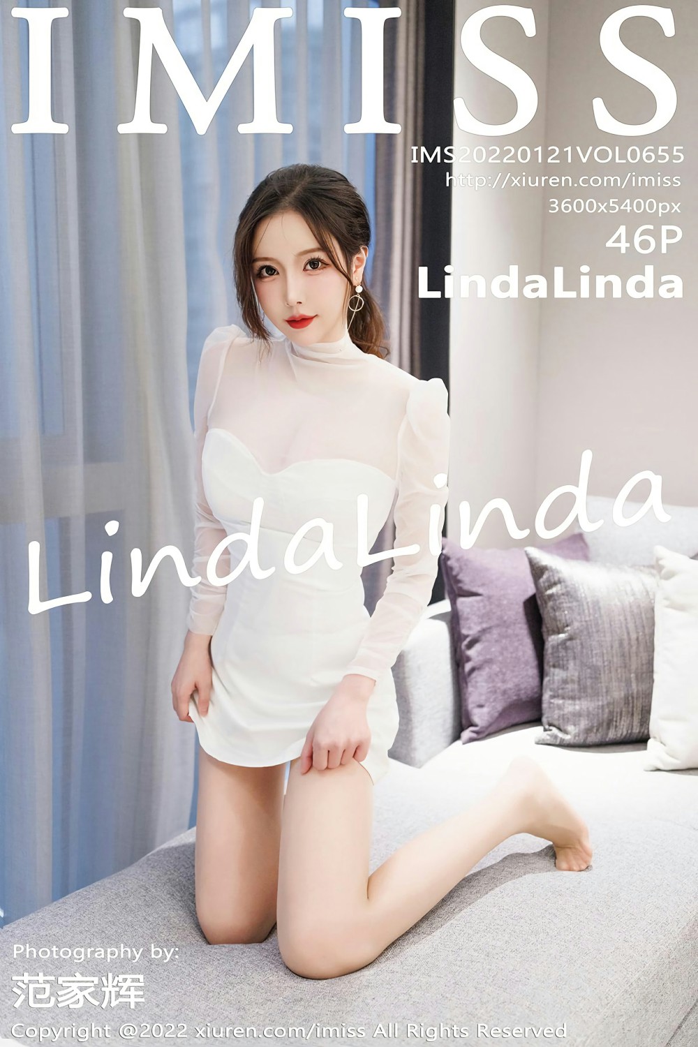 [IMISS爱蜜社] 2022.01.21 VOL.655 LindaLinda 蕾丝连衣短