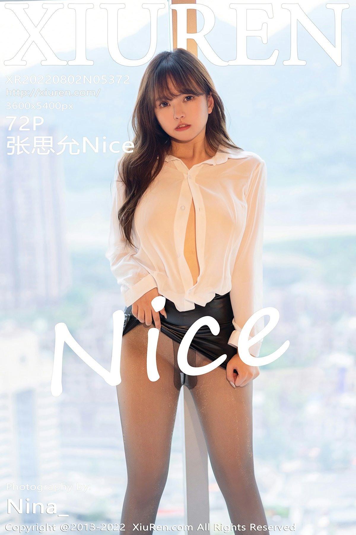 [XiuRen秀人网] 2022.08.02 No.5372 张思允Nice