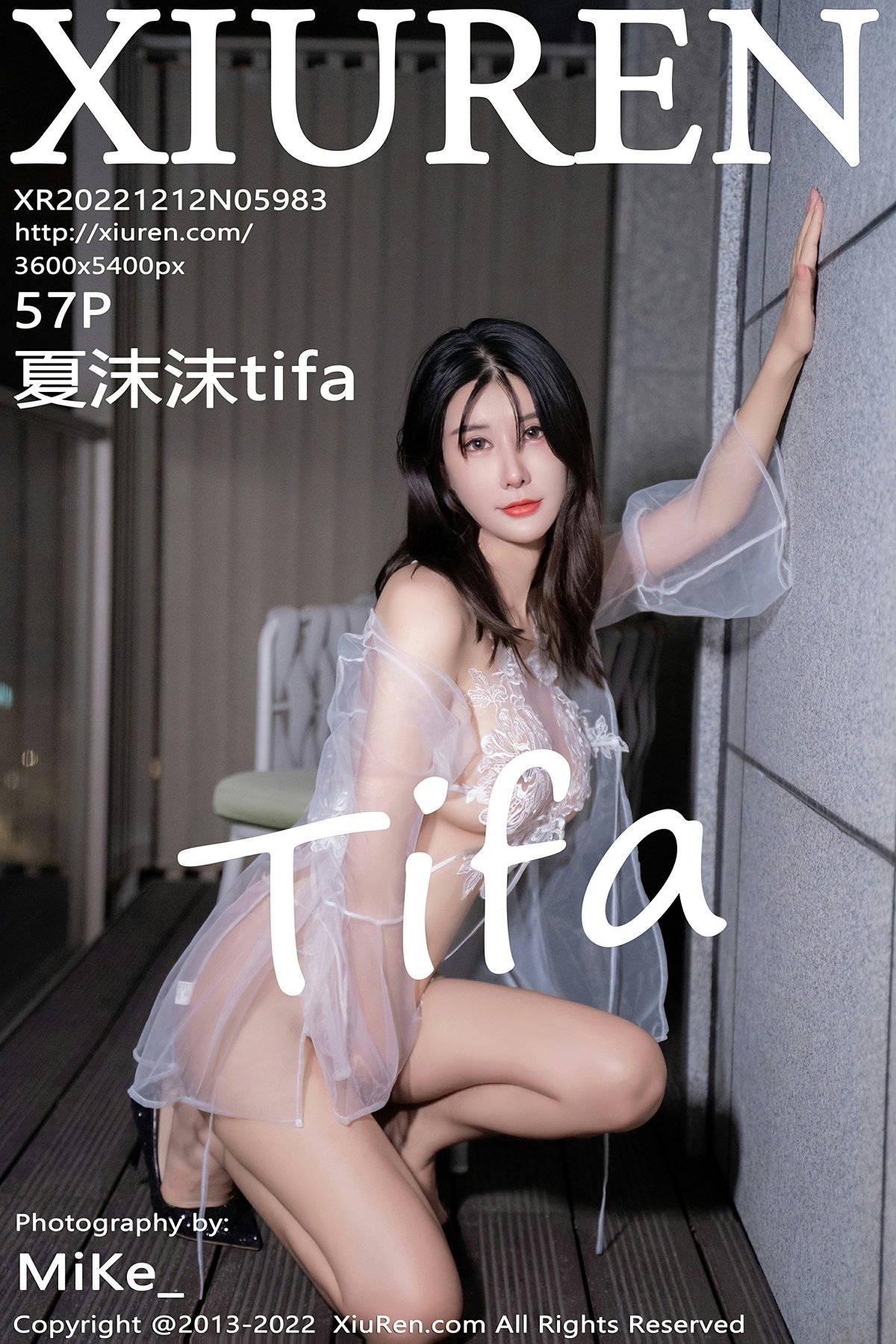 [XiuRen秀人网] 2022.12.12 No.5983 夏沫沫tifa